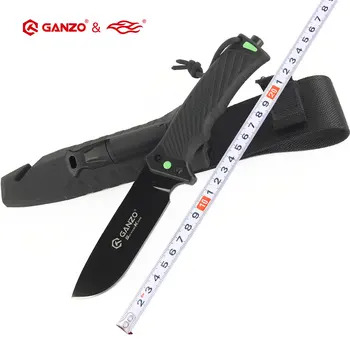 Firebird Ganzo G8012V2 8cr13mov лезвие ABS Ручка нож с фиксированным лезвием Инструмент для выживания в кемпинге Охотничий нож тактический открытый инструмент