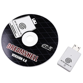 3X Dc SD TF Card Adapter Reader V2 Voor для Sega Dreamcast En Cd Met Загрузчик Dreamshell