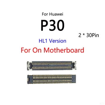 5 шт./лот для Huawei P30 HL1 HL2 60Pin USB-док-станция для зарядки Порт зарядного устройства Разъем FPC на материнской плате/гибкий кабель
