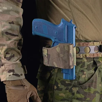 UPH Универсальная Пистолетная Кобура Тактический Пистолет Пистолет С Адаптивным Замком Военный Glock G17 G19 1911 SIGP220 MOLLE Ремень Для Страйкбола