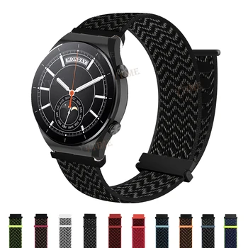 Ремешок для Xiaomi Watch S1 Active Strap Быстросъемный нейлоновый ремешок-браслет Ремешки для часов Xiaomi MI Watch Color 2 Wristband