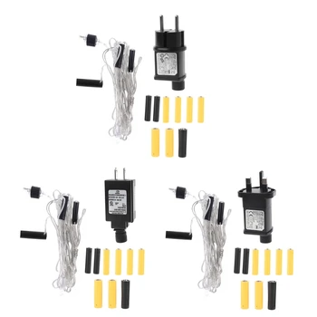 Очистители AA AAA Кабель-адаптер питания 4,5 В 3 В для замены светодиодных ламп /Камеры / Вентилятора/Игрушки