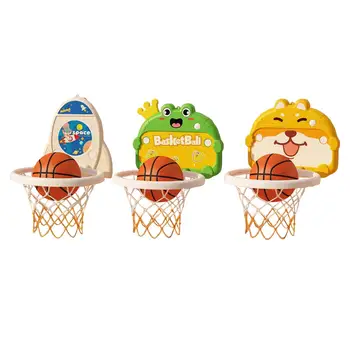Мини-баскетбольное кольцо с баскетбольным кольцом для родителей и детей, интерактивные семейные игры, Настенная баскетбольная доска для двери в спальню