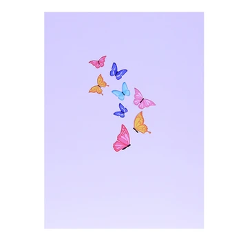 3D всплывающая открытка с изображением дерева-бабочки, поздравительные открытки ручной работы на День рождения