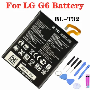 BL-T32 Сменный Аккумулятор Для LG G6 G600L G600S G600K G600V US997 VS988 LS993 H873 H872 H871 3230 мАч Аккумулятор для Телефона + Инструменты