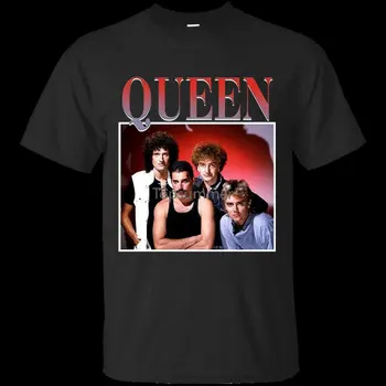 Футболка Queen 2019 Фредди Меркьюри Ленгенд Известный певец Рок, черная модная хлопковая футболка с короткими рукавами S-3Xl