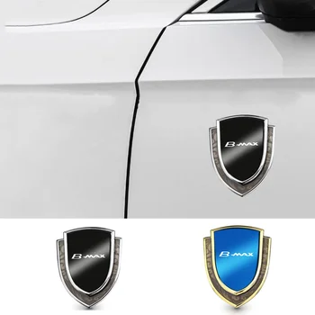 3D наклейка Meta на автомобиль Автоматическая дверь Багажник Щит кузова автомобиля Эмблема Защитная наклейка для Ford Bmax B-MAX Автомобильные аксессуары