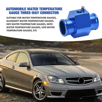 Универсальный автомобильный адаптер для датчика температуры воды, прочный алюминиевый материал, простой в установке и использовании для автомобильных аксессуаров