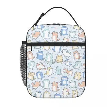 Сумка для ланча Kitty Dance Off, ланчбокс, аниме-сумка для ланча, школьная сумка для ланча