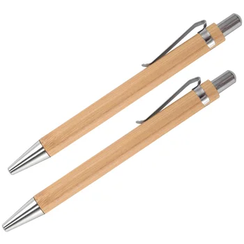 Наборы шариковых ручек Разное количество, пишущий инструмент из бамбукового дерева (30
