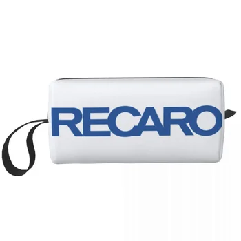 Большая косметичка с логотипом Recaros, сумка на молнии, органайзер для косметических сумок для путешествий унисекс