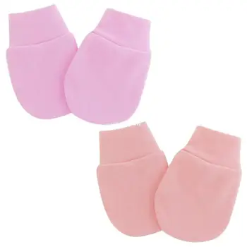 Носки для рук без царапин, Принадлежности для новорожденных, Детские Перчатки из мягкого хлопка с защитой от царапин, Прямая поставка