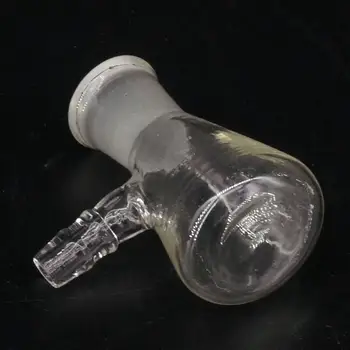 10 мл 14/23 мм Коническая фильтровальная колба из боросиликатного стекла с боковым подлокотником из лабораторной посуды