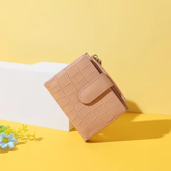 Новый женский ультратонкий кошелек со скидкой 20%, нулевая сумка для карт, студенческая корейская версия, простая короткая сумка