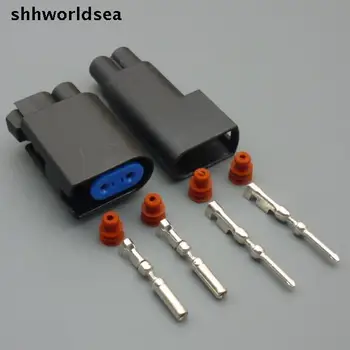 shhworldsea 1,5 мм 2p 2pin way kit корпус электрический штекерный разъем гнездо датчика