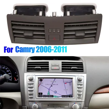 Крышка решетки вентиляционной панели кондиционера приборной панели автомобиля для Toyota Camry 2006-2011 Рамка воздуховыпуска кондиционера