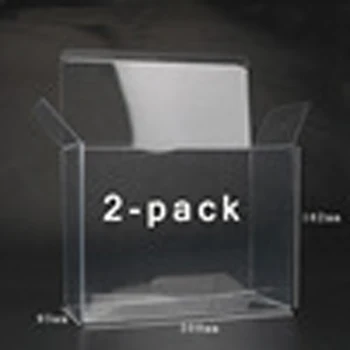 1 шт. Прозрачный дисплей, 2 упаковки ПЭТ-пластика для ящика для хранения Funko pop ограниченной серии