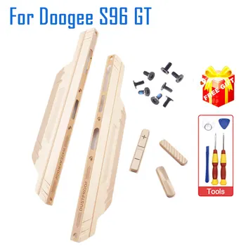 Для Doogee S96 Pro S96 GT Корпус Передняя панель Средняя сторона Металлический Каркас Средний Корпус + Кнопка включения и регулировки громкости + Винты Для S96