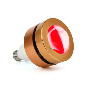 Светодиодная Лампа Для Выращивания Растений E27 100 Вт Темно-Красный 660 нм Ближний Инфракрасный 850 нм Для Цветения, Плодоношения, Увеличения Спектра Светотерапии