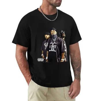 мужская футболка 50 Cent Fifty G Unit Beg for Mercy Рэпер Стильная, повседневная, удобная Хлопковая Модная футболка с графическими футболками