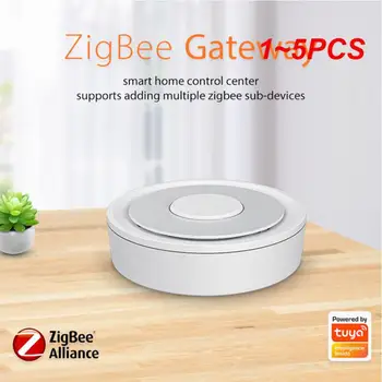 Проводной / беспроводной шлюз Tuya ZigBee 3.0 Smart Home WiFi Bridege Голосовое управление, Конкурентоспособное с Alexa Assistant