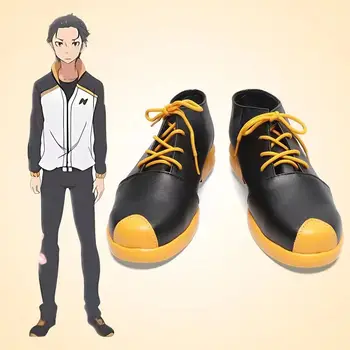 Аниме Re: Жизнь в другом мире с нуля, обувь для косплея Нацуки Субару для вечеринок