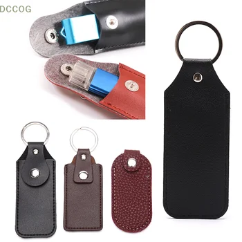 USB Чехол Защитная сумка Портативный карман Кожаное кольцо для ключей для флэш-накопителя USB