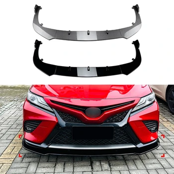 Губа переднего спойлера Нижняя Лопасть сплиттера Автоаксессуары для Toyota Camry 8th Gen Sport 2018-2020