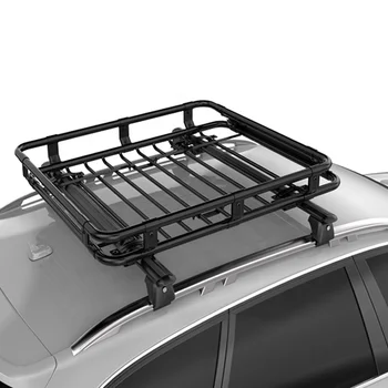 Сверхмощный, устойчивый к атмосферным воздействиям Верхний багажник на крышу для легкового автомобиля, грузовика или внедорожника