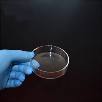 5 шт./лот Высококачественная стеклянная чашка Петри диаметром 120 мм для лабораторных пластин бактериальных дрожжей