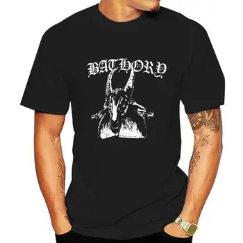 Винтажная футболка Bathory 1Burzum Emperor Mayhem Venom Reprint, модная мужская футболка