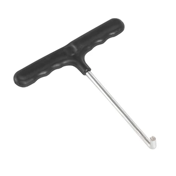 Инструмент для натяжения пружин для батута Mounchain, Т-образный крюк для батута, установите трамплин, ручной инструмент для натяжения, черный в комплекте