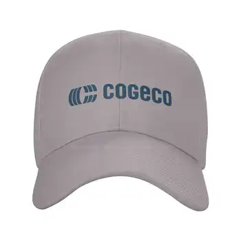 Модная качественная джинсовая кепка с логотипом Cogeco, Вязаная шапка, бейсболка