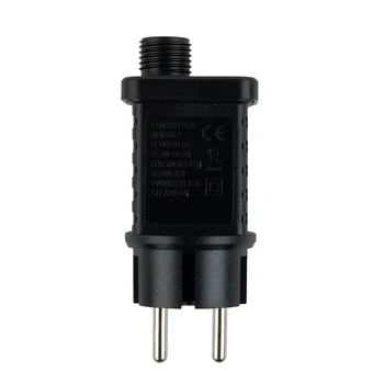 Светодиодный адаптер питания с таймером 31 В для гирлянд-трансформеров Водонепроницаемый IP44 Подходит для внутреннего и наружного использования