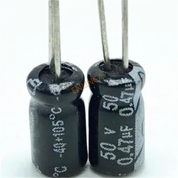 30-000 шт./лот алюминиевый электролитический конденсатор 50 В 0,47 мкф 0,47 мкф 50 В 20%