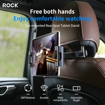 Универсальный автомобильный держатель для телефона на заднем сиденье, подставка для планшета iPhone 14 13 iPad, планшет 5-12 