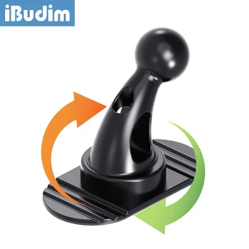 Автомобильный держатель для телефона iBudim с шаровой головкой 17 мм, крепление для приборной панели, Липкая основа, Противоскользящий автомобильный кронштейн для мобильного телефона, Аксессуары