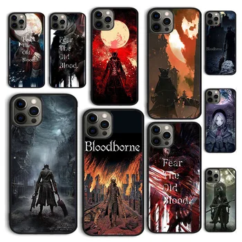 Autumu Bloodborne Blood Quotes Чехол для Телефона Чехол для iPhone 15 12 mini X XS XR 11 13 14 Pro Max SE 2020 Apple 6S 7 8 Plus Coque
