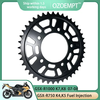 OZOEMPT 525-43 T Задняя звездочка мотоцикла Применяется к GSX-R600 K6, K7, K8, K9, L0 GSX-R750 K4, K5 Система впрыска топлива GSX-R1000 K7, K8