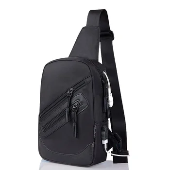 для OnePlus Nord N300 5G (2022) Рюкзак, Поясная сумка через плечо, нейлон, совместимый с электронной книгой, планшетом - Черный