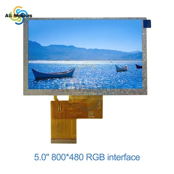 Умный ЖК-экран 5-дюймовый дисплей с разрешением IPS 800x480, полный угол обзора с интерфейсом RGB для бытовой техники
