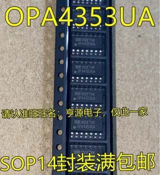 5шт оригинальный новый OPA4353UA SOP14 OPA4353U OPA4353 высокоскоростной операционный усилитель с чипом