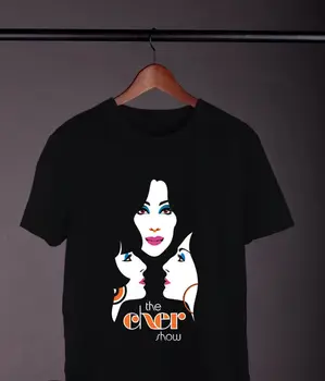 Новинка Cher Show, черная хлопковая футболка унисекс с коротким рукавом S-23XL HH380