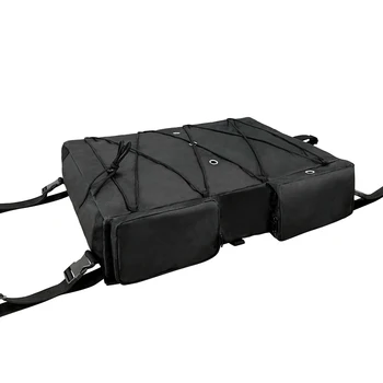 1 шт. Спасательные жилеты для лодок, сумка для хранения с эластичной веревкой, водонепроницаемая сумка для хранения из ткани Оксфорд большой емкости 600d