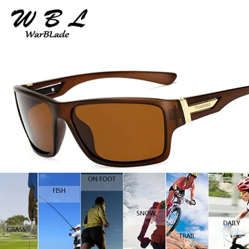Бренд WarBLade Продвигает поляризованные солнцезащитные очки, Новые солнцезащитные очки 2019 года, Мужские очки С поляроидными линзами Gafas De Sol UV400