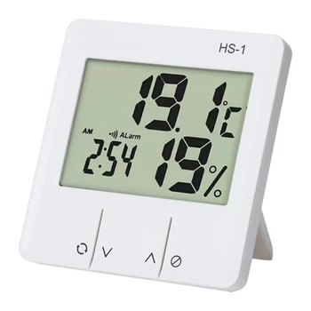 ЖК-термометр-гигрометр влажности Электронный датчик температуры и влажности челнока