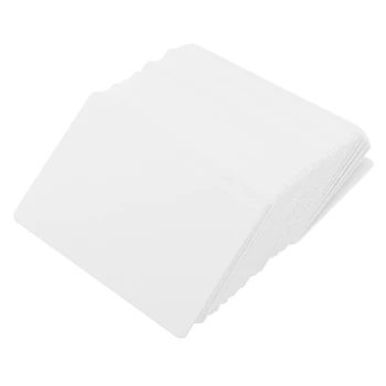 Пустая белая картонная карточка для сообщений Визитные карточки WORD Card Подарочная карта с биркой DIY Около 100шт (белый)